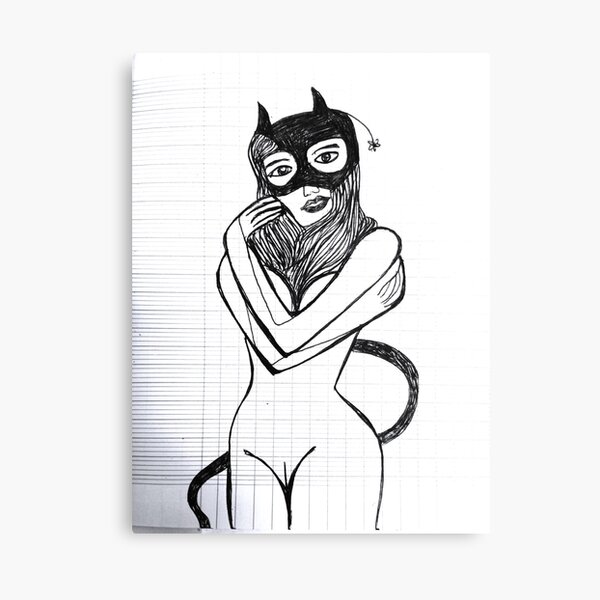 Item preview, sexy cat lady designed and sold by LALEELALA.