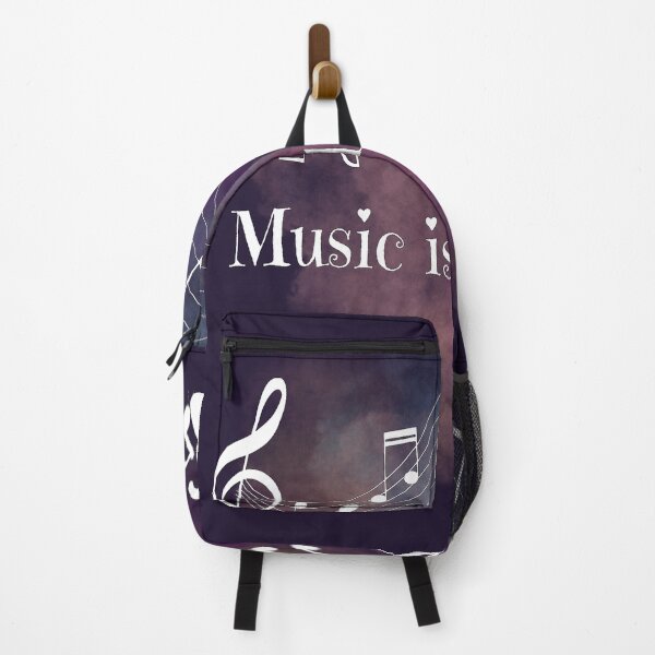 Item preview, Music is life - musical notes fall designed and sold by LiskoDesign.