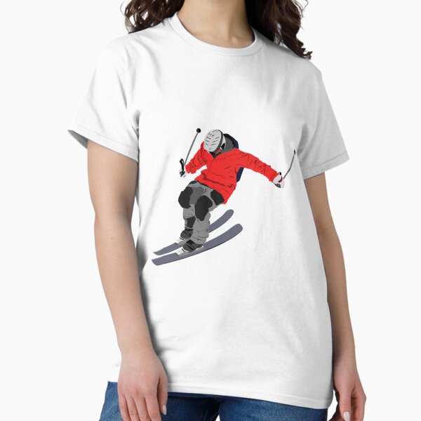 Item preview, Red Skier designed and sold by snowchasers.