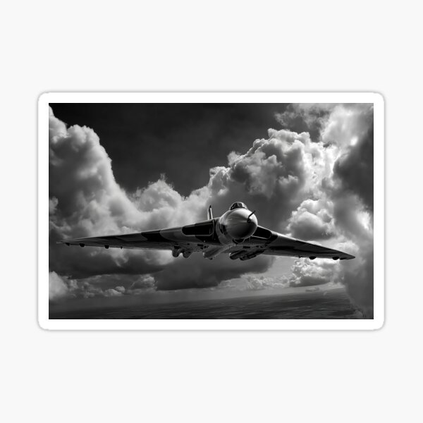 Vulcan In Flight Sticker