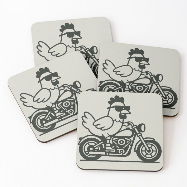 Item preview, Cluck Rider: The Rebel Rooster designed and sold by WaGlobal.