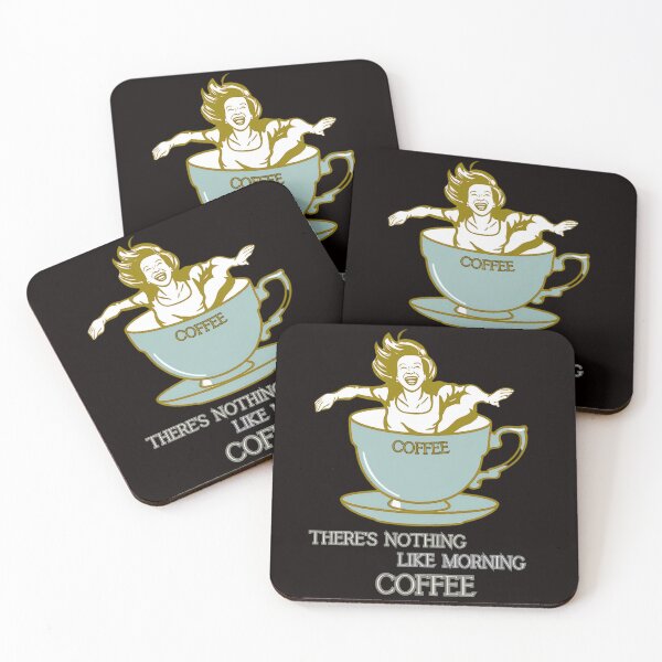 Item preview, THERE'S NOTHING LIKE MORNING COFFEE designed and sold by Tadeusz1.