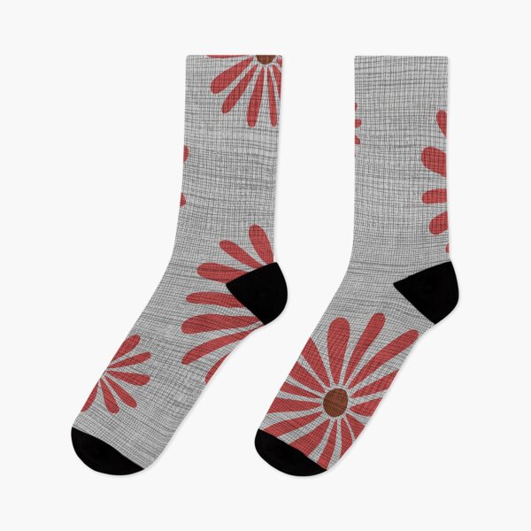 Item preview, Flowers with linen-like texture design designed and sold by SylvieVibes.