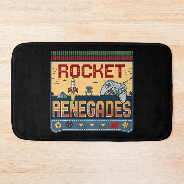 Item preview, Rocket Renegades Vintage Arcade Game Tee designed and sold by Lucky Dog Merch.