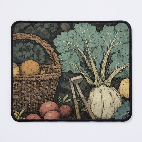 Item preview, Rural Cottagecore: Vegetable Garden Harvest designed and sold by bapupa.
