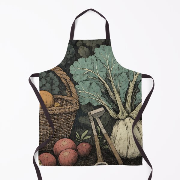 Item preview, Rural Cottagecore: Vegetable Garden Harvest designed and sold by bapupa.