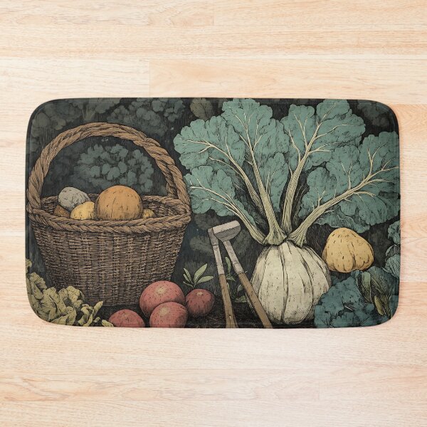 Item preview, Rural Cottagecore: Vegetable Garden Harvest designed and sold by bapupa.