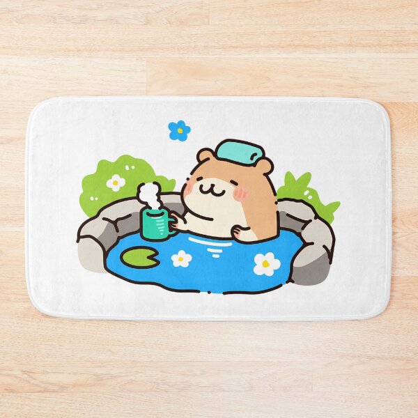 Item preview, A hamster soaking in a hot spring designed and sold by Elinotes.