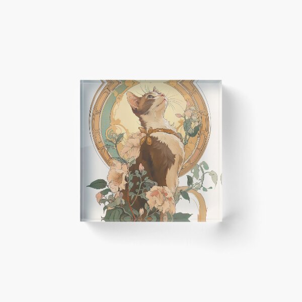Item preview, Cats of Art Nuvo | Havana Brown_03 designed and sold by TailTalesJP.