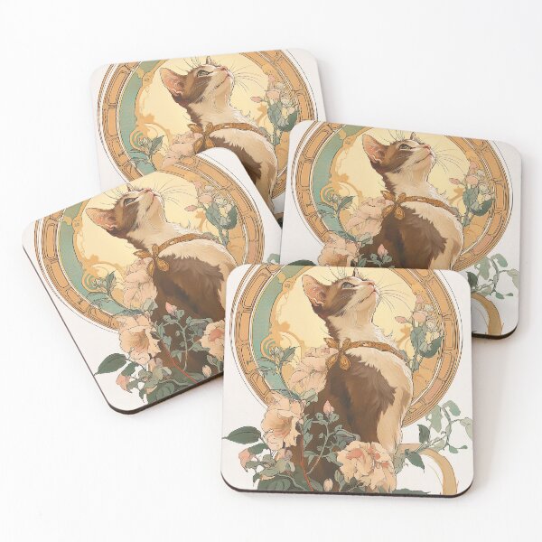 Item preview, Cats of Art Nuvo | Havana Brown_03 designed and sold by TailTalesJP.