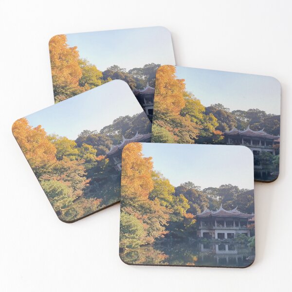 Item preview, Japanese Garden in Autumn designed and sold by TalBright.