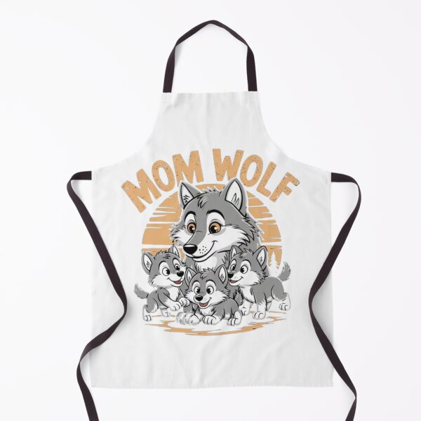 Item preview, mom wolf mother day designed and sold by DesignNadine.