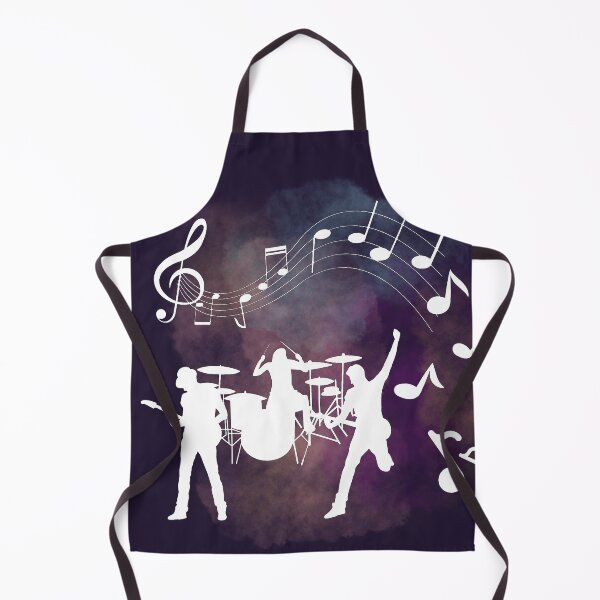 Item preview, Music notes falling - music band white designed and sold by LiskoDesign.