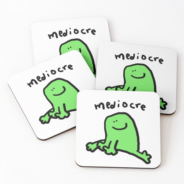 Item preview, mediocre frog designed and sold by AbbieTheSnail.