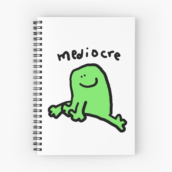 Item preview, mediocre frog designed and sold by AbbieTheSnail.