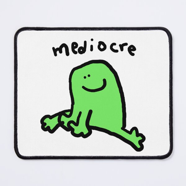 Item preview, mediocre frog designed and sold by AbbieTheSnail.