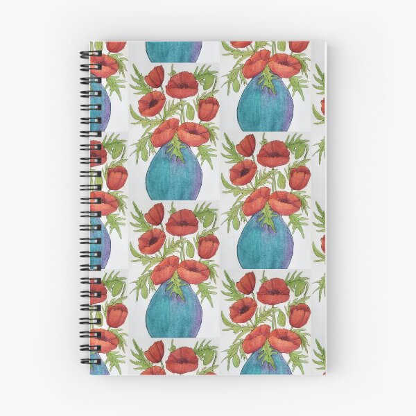 Item preview, Poppy in vase  designed and sold by Paintedhues.