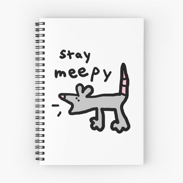 Item preview, stay meepy rat designed and sold by AbbieTheSnail.