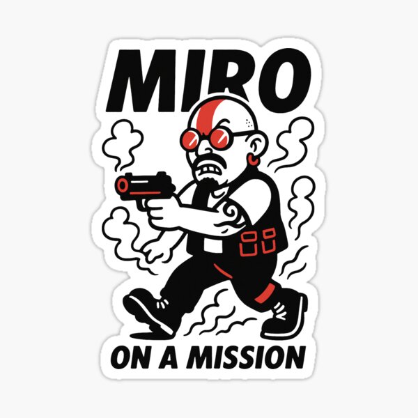 Aperçu de l'œuvre Miro - En mission créée et vendue par zzz888.