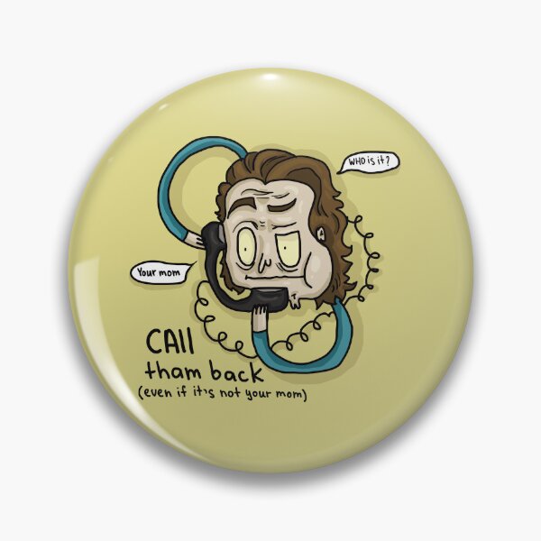 Item preview, Caricature dude calling someone designed and sold by VladdissH.