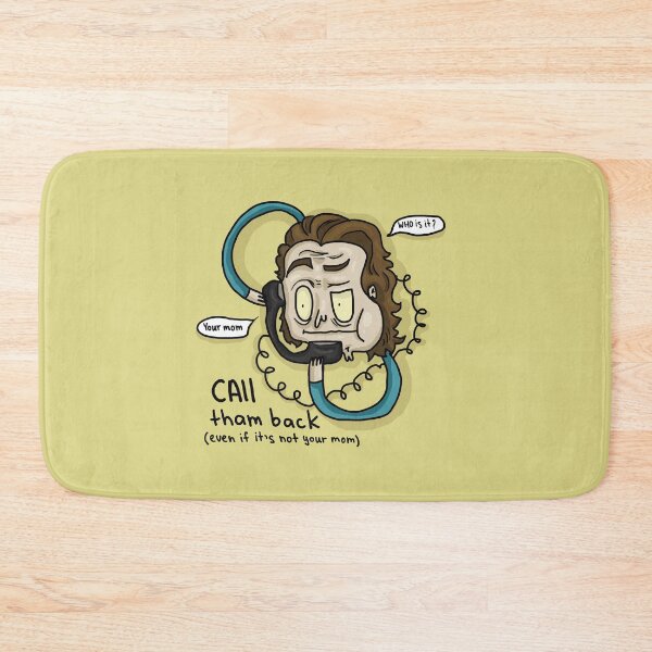 Item preview, Caricature dude calling someone designed and sold by VladdissH.
