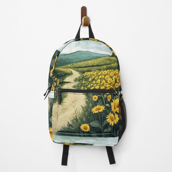 Item preview, Rural Cottagecore: Sunflower Field Dirt Road designed and sold by bapupa.