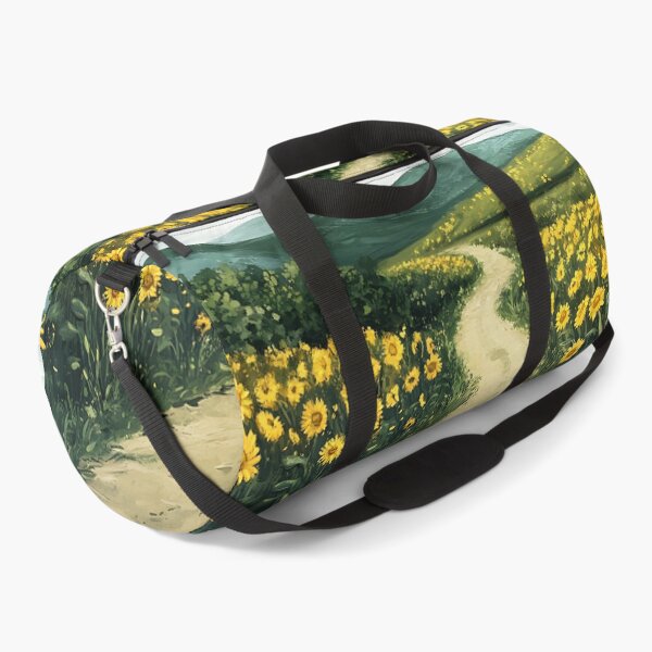 Item preview, Rural Cottagecore: Sunflower Field Dirt Road designed and sold by bapupa.