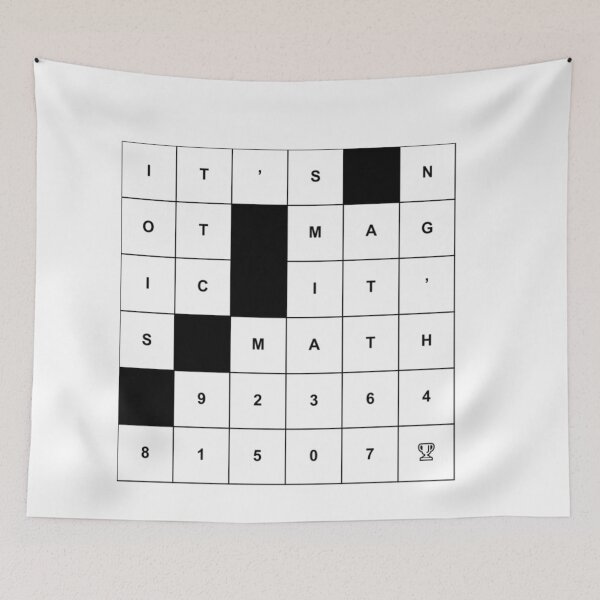 Item preview, Not Magic — Just Math designed and sold by ariksworld.