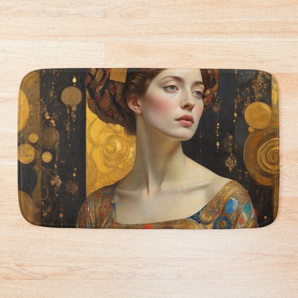 Item preview, The Golden Woman - Art Nouveau art inspired by Gustav Klimt designed and sold by Vintage Designs +.
