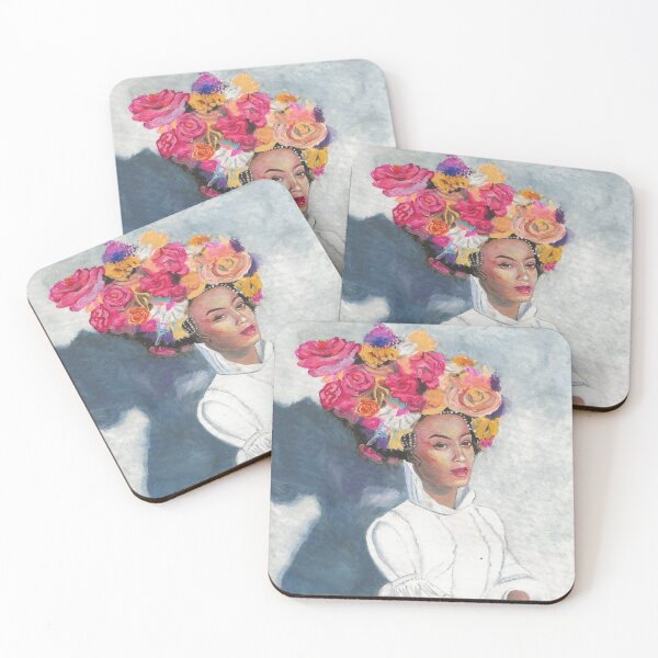 Item preview, Floral lady designed and sold by SasandFlo.