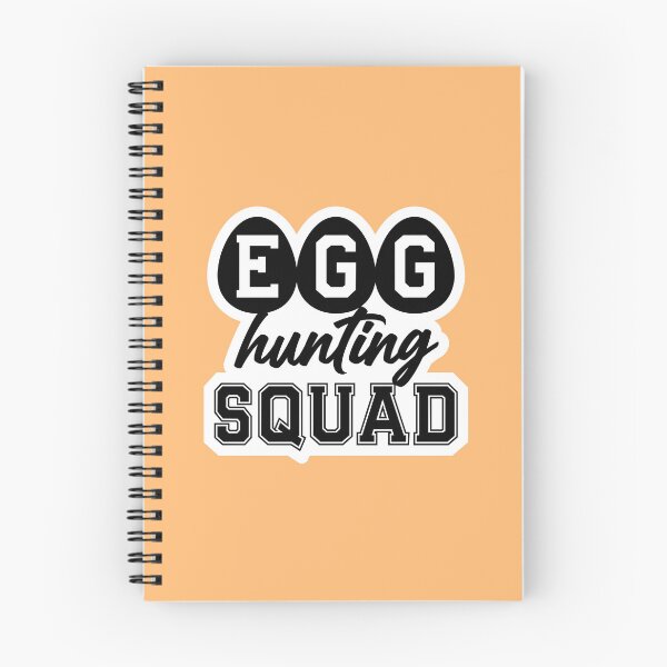 Item preview, Bold Letter Egg Hunting Squad Sticker designed and sold by BubiStudio.