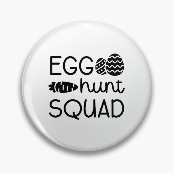 Item preview, Egg Hunt Squad with Carrot and Eggs Sticker designed and sold by BubiStudio.