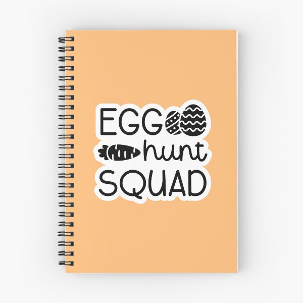 Item preview, Egg Hunt Squad with Carrot and Eggs Sticker designed and sold by BubiStudio.