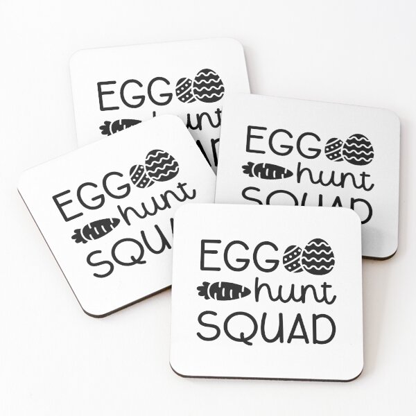 Item preview, Egg Hunt Squad with Carrot and Eggs Sticker designed and sold by BubiStudio.