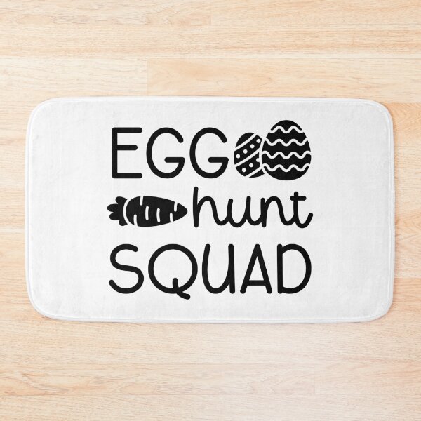 Item preview, Egg Hunt Squad with Carrot and Eggs Sticker designed and sold by BubiStudio.
