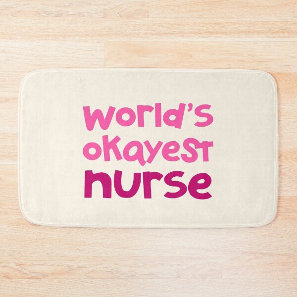 Item preview, World's Okayest Nurse designed and sold by MaiZephyr.