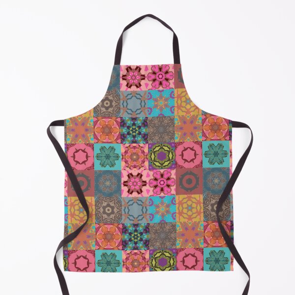 Item preview, A colorful patchwork design with a harmonious color palette, including the colors of 2025 designed and sold by Prem-Adri.