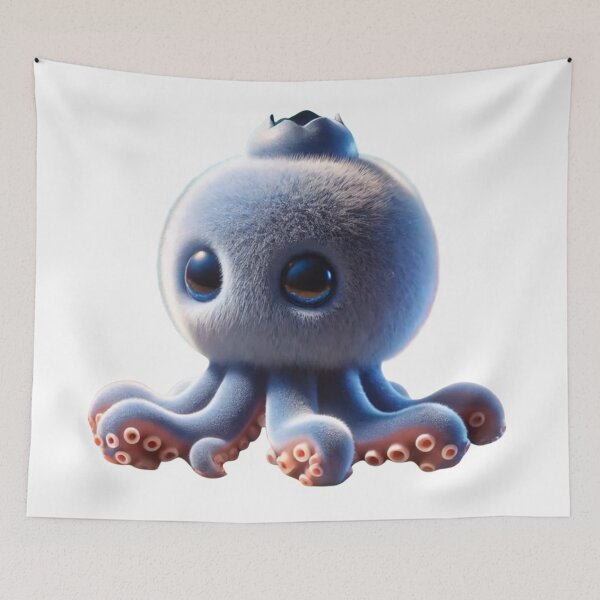 Item preview, Bluberini Octopussini (Italian Brainrot)  designed and sold by LookinFreshh.