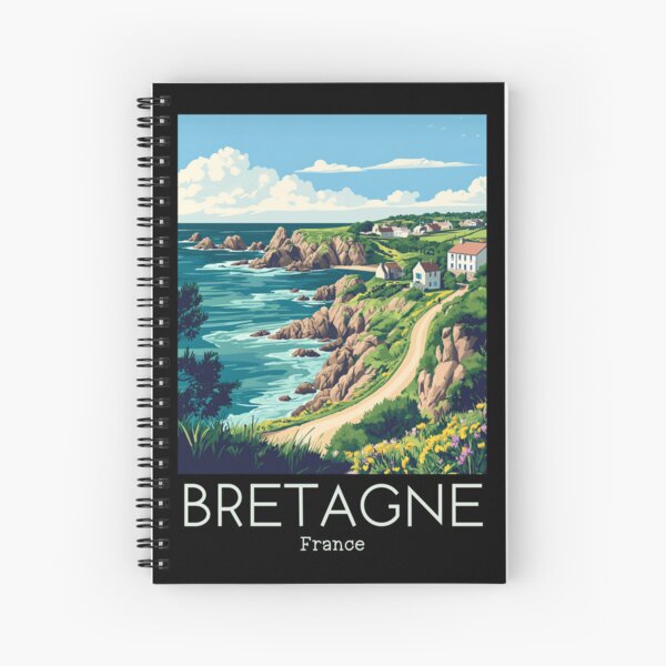 Aperçu de l'œuvre Une illustration vintage de Bretagne - France  créée et vendue par GoodOldVintage.