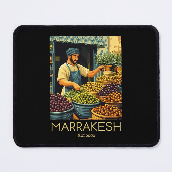 Item preview, A Vintage Illustration of Marrakesh - Morocco  designed and sold by GoodOldVintage.