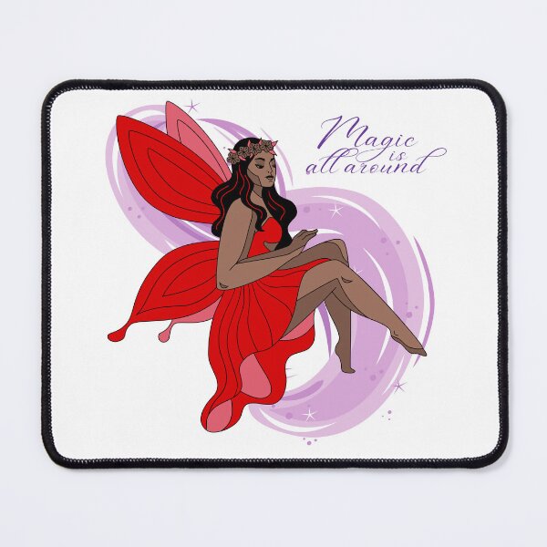 Item preview, Red Fairy | Magic is All Around designed and sold by moonrunesshop.