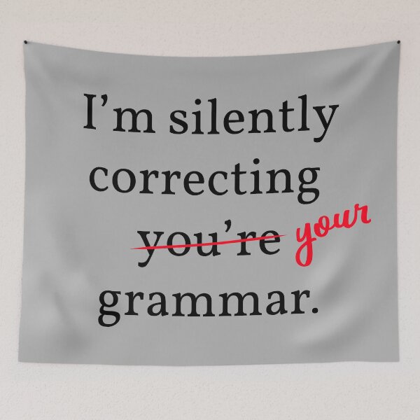 Item preview, Silently Correcting Your Grammar II designed and sold by Lemon Pepper.