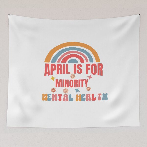 Item preview, April is For National Minority Mental Health designed and sold by AMRIEL01.