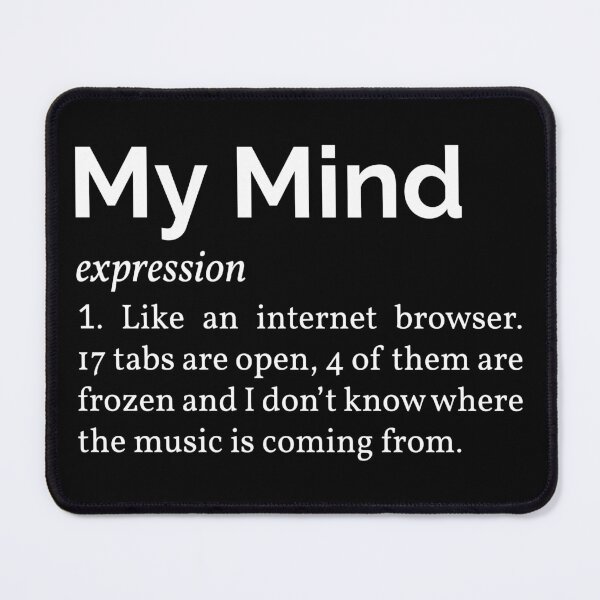 Item preview, My Mind Definition I designed and sold by Lemon Pepper.