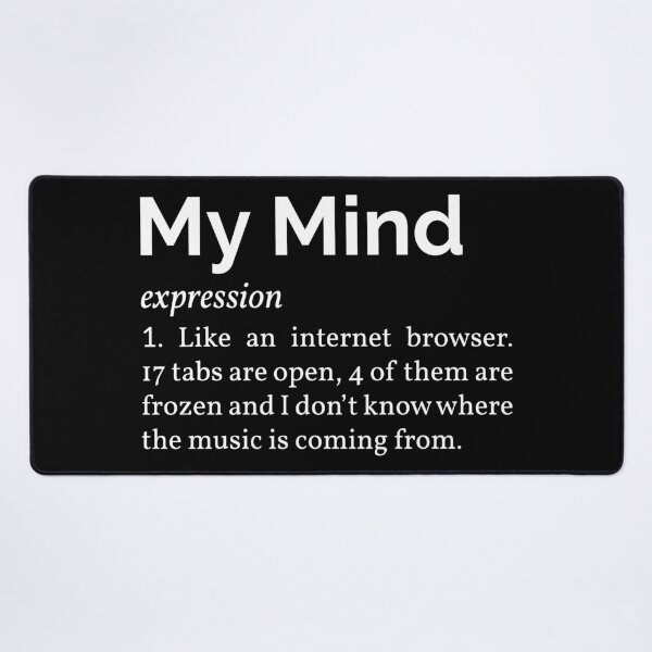 Item preview, My Mind Definition I designed and sold by Lemon Pepper.