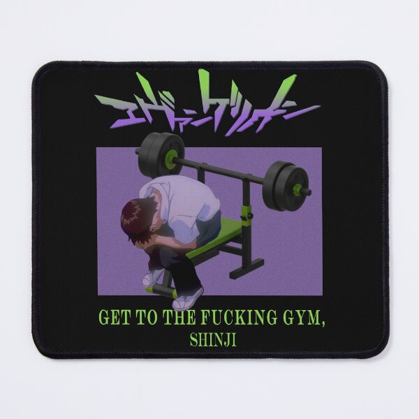 Item preview, Shinji Ikari Evangelion Gym Meme designed and sold by VenStrange.