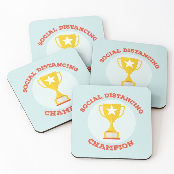 Item preview, Social Distancing Champion I designed and sold by Lemon Pepper.