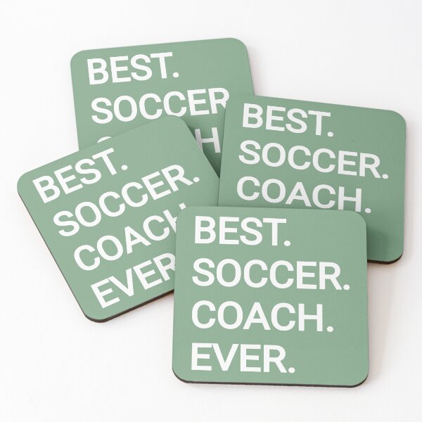 Item preview, Best Soccer Coach Ever designed and sold by MargLandmeter.