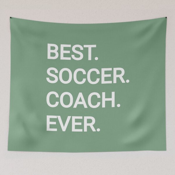 Item preview, Best Soccer Coach Ever designed and sold by MargLandmeter.