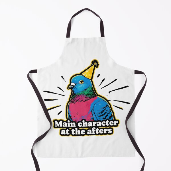 Item preview, Party Pigeon – "Main Character at the Afters" Funny Bird Design designed and sold by THETEEHEEPARTY.